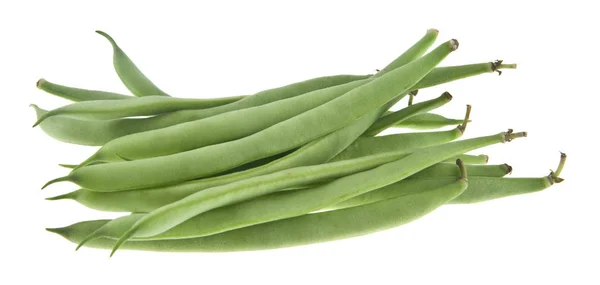 Green Beans Isolated White Background — Stock Photo, Image