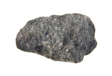 Beyaz arkaplanda izole taş