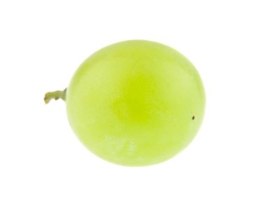 yeşil üzüm beyaz arka plan üzerinde izole. Ambalaj için idealdir.