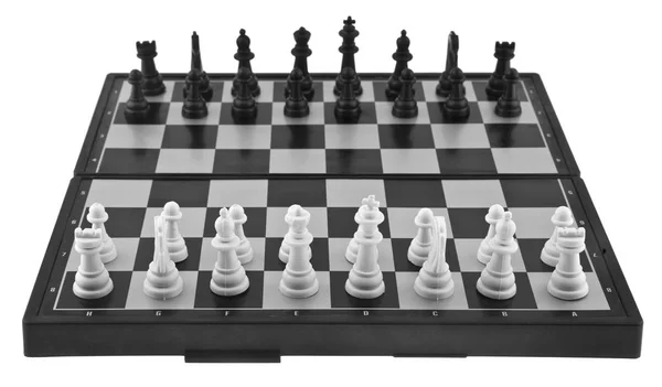 Chess Isolerad Vit Bakgrund Som Del Förpackningsdesign — Stockfoto