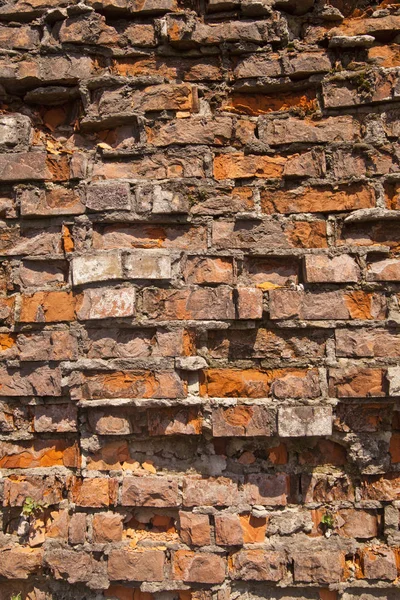 Het Patroon Van Muur Met Rode Baksteen Als Achtergrond Als — Stockfoto