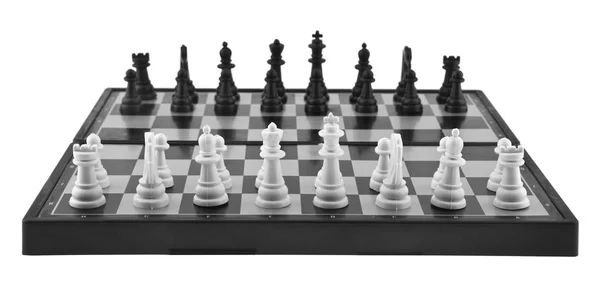 チェスは 白い背景で隔離 パッケージ デザインの要素として — ストック写真