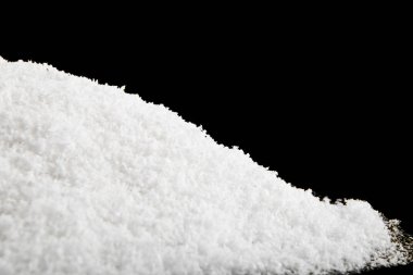 tatil resimler için siyah bir zemin üzerine beyaz kar