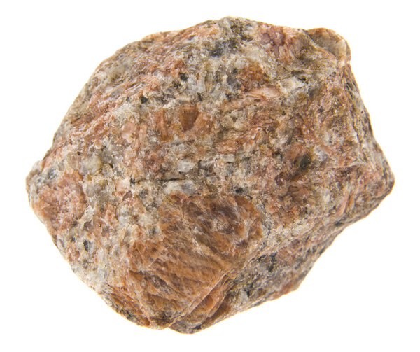 камень изолирован на белом фоне