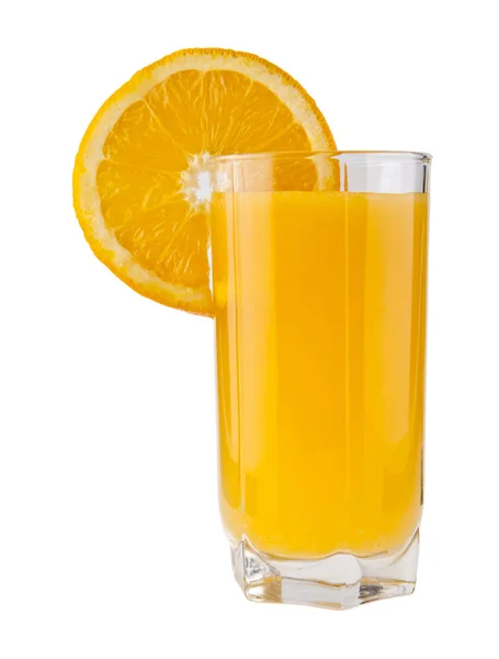 Orange Juice Isolated White Background — Stock Photo, Image