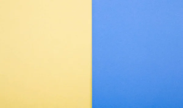 Papel Cores Papel Cor Azul Amarelo Para Fundo — Fotografia de Stock