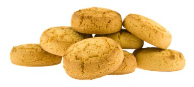 Çerez beyaz arkaplanda izole