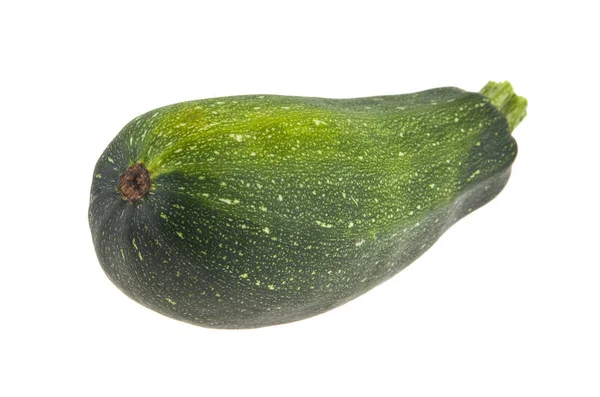 Zucchine Isolate Fondo Bianco — Foto Stock