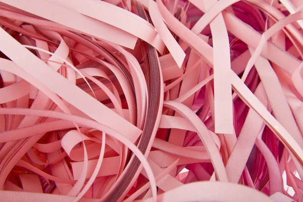 Tiras Papel Rosa Como Fondo — Foto de Stock