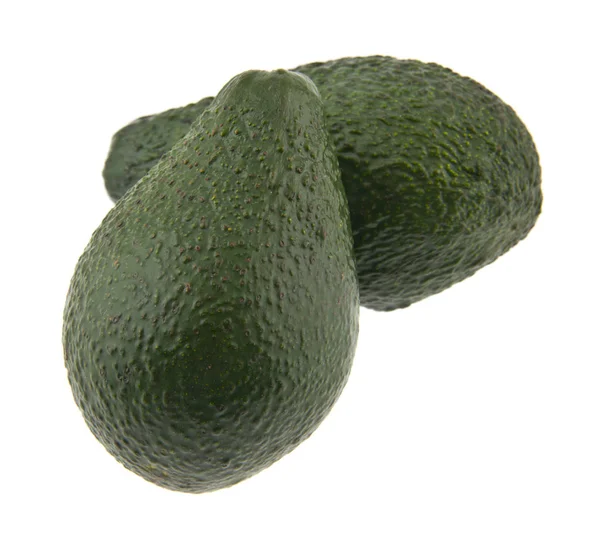 Avocado Isolato Sfondo Bianco — Foto Stock