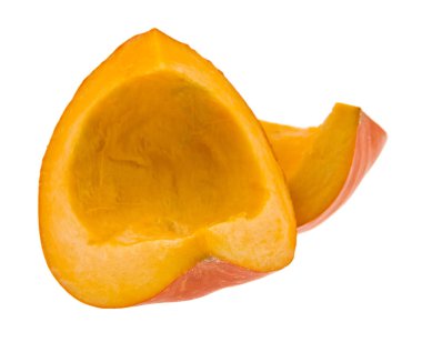 Beyaz arkaplanda kabak izole