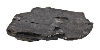 kömür beyaz arkaplanda izole edildi