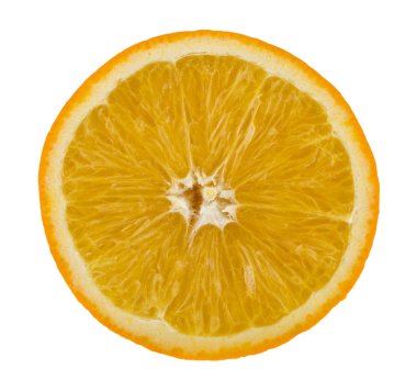 Portakallar beyaz arkaplanda izole edilmiş