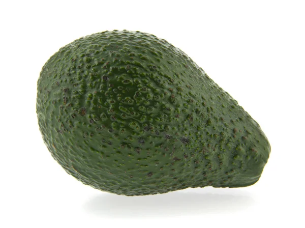 Avokado isolerad på vit bakgrund närbild — Stockfoto