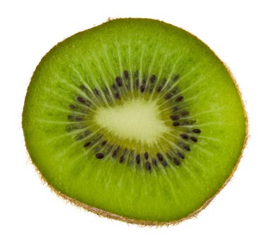 arka plan beyaz izole kesmek kivi yeşil