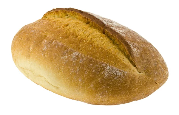 Chleb izolowany na białym tle — Zdjęcie stockowe