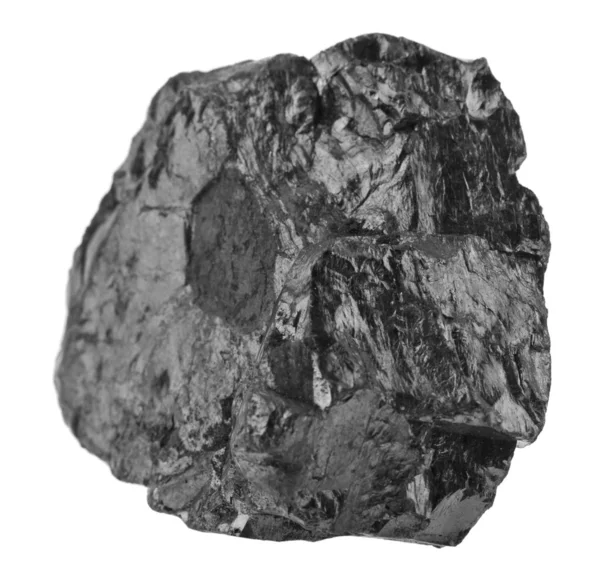 Coal isolated on white background close up. — Stock Photo, Image