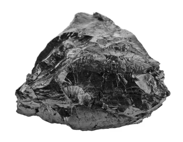 Coal isolated on white background close up — Stock Photo, Image