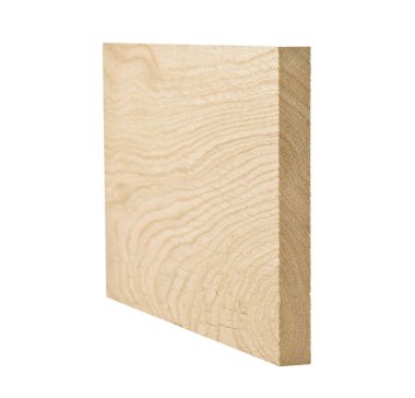 Tahta tahta tahtası beyaz arkaplanda izole edildi. Yakın plan