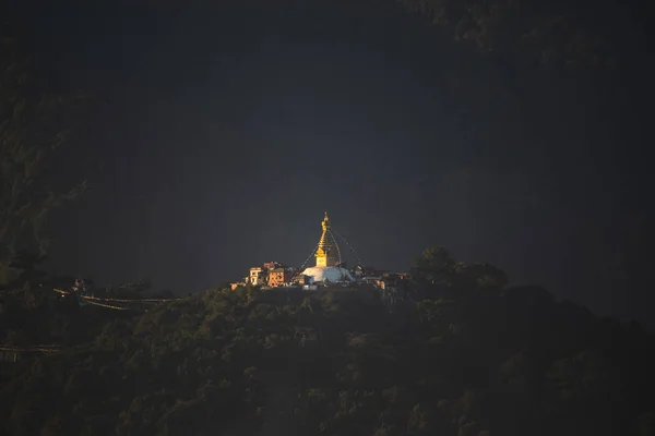 Swayambhunath stupa en Katmandú — Foto de Stock