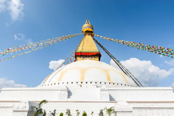 Будханатх Ступа в Катманду — стоковое фото