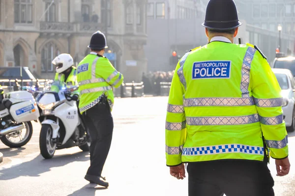 Столичная полиция Лондона, Англия, Великобритания — стоковое фото