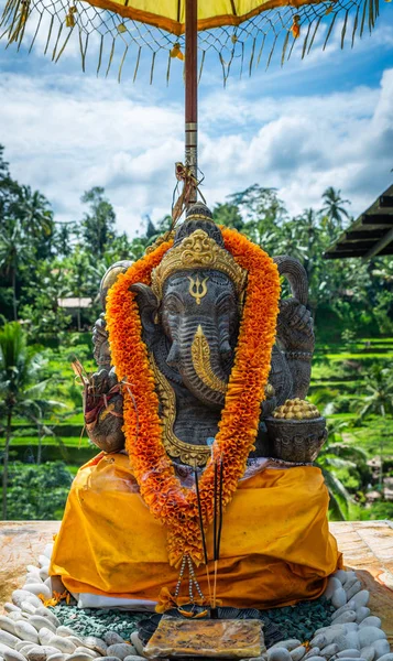 Ganesh szobor Balin, Indonéziában — Stock Fotó