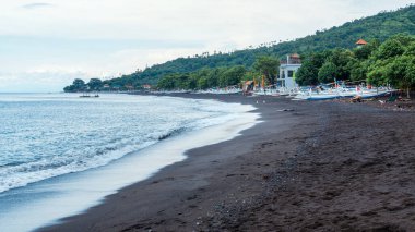 Amed Beach in Bali, Endonezya