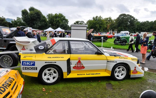Audi Sport Quattro S1 E2 Londra 'daki Chelsea Autolegends' da. Eylül 2011.
