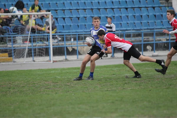 Odessa Ukraina September 2018 Finallekarna Starkaste Lag För Rugby Mästerskapet — Stockfoto