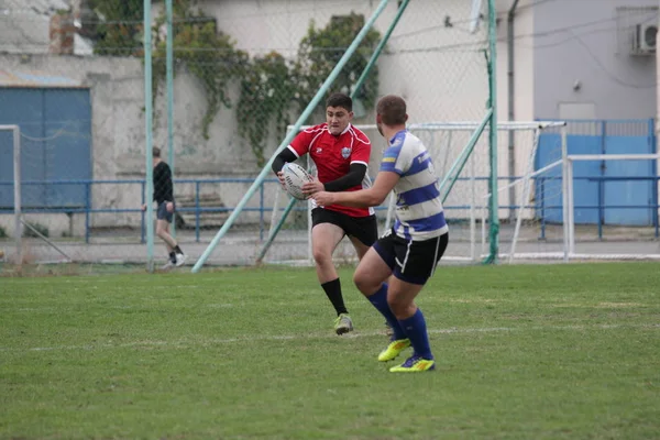 Odessa Ukraine Septembre 2018 Derniers Matchs Des Meilleures Équipes Rugby — Photo