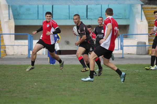 Odessa Ukraine September 2018 Final Games Strongest Teams Rugby Championship — Stock Photo, Image