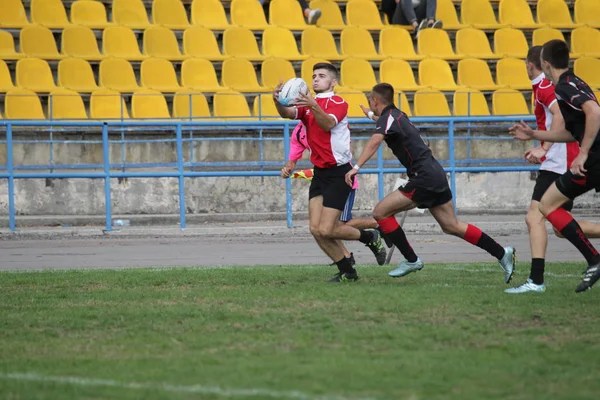 Odessa Ukraine Septembre 2018 Derniers Matchs Des Meilleures Équipes Rugby — Photo
