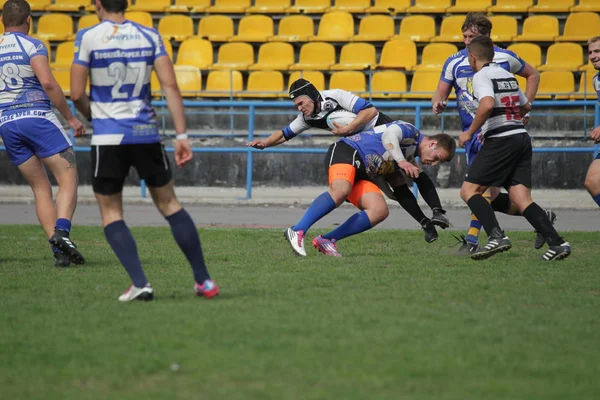 Odessa Ukraina September 2018 Finallekarna Starkaste Lag För Rugby Mästerskapet — Stockfoto