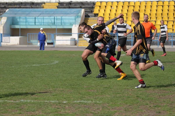 Odessa Ukraina September 2018 Finallekarna Starkaste Lag För Rugby Mästerskapet — Stockfoto