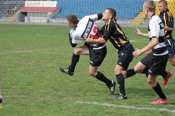 Oděsa Ukrajina Září 2018 Poslední Hry Nejsilnějších Týmů Ragby Mistrovství — Stock fotografie