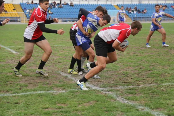 Odessa Ukraine September 2018 Final Games Strongest Teams Rugby Championship — Stock Photo, Image