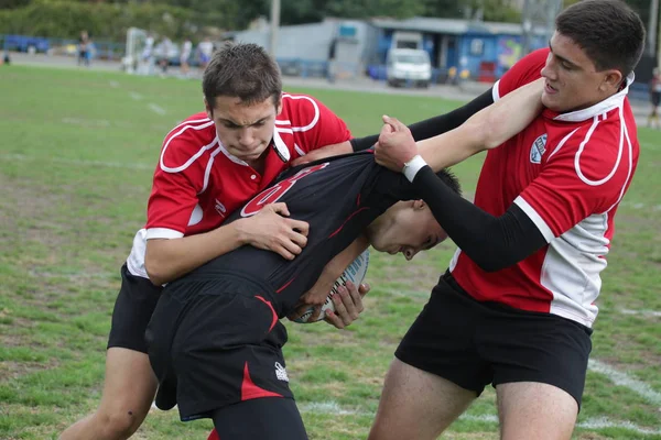 Odessa Ukraina Września 2018 Ostatnie Gry Najsilniejszych Drużyn Rugby Mistrzostwach — Zdjęcie stockowe