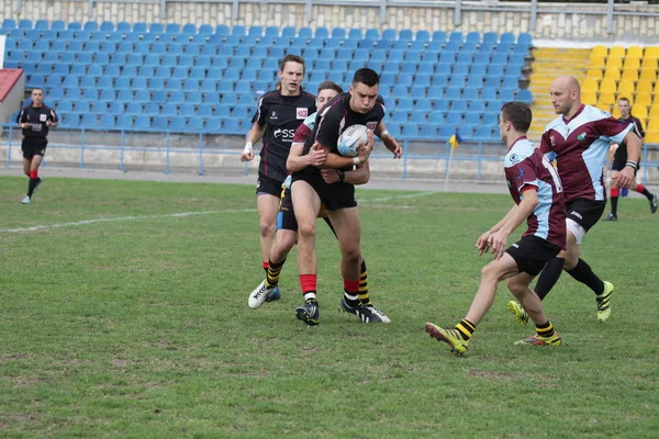 Odessa Ukraine September 2018 Final Games Strongest Teams Rugby Championship — Stock Photo, Image