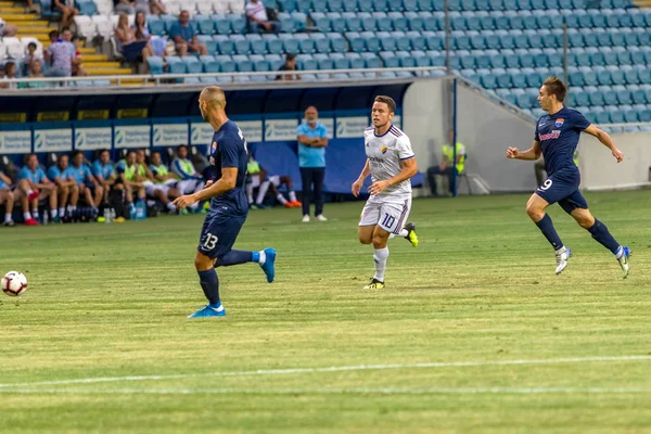 Odessa Oekraïne Augustus 2018 Straubing Als Zweden Voetbalclub Tijdens Game — Stockfoto