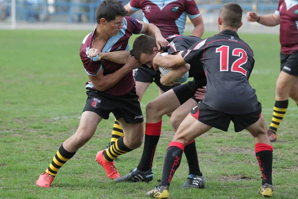 Odessa Ukraine September 2018 Final Games Strongest Teams Rugby Championship — Stock Photo, Image