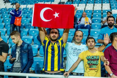 Odessa, Ukrayna - 15 Eylül 2016: Aktif fan