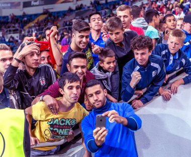 Odessa, Ukrayna - 15 Eylül 2016: Aktif fan