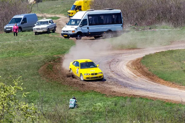 Odessa Ukraine Avril 2016 Championnat Ukraine Sur Mini Rallye Coupe — Photo