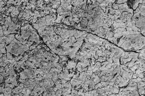 Старий Метеоритний Пофарбований Блакитний Оштукатурений Внутрішній Фон Стіни Тріснута Розплавлена — стокове фото