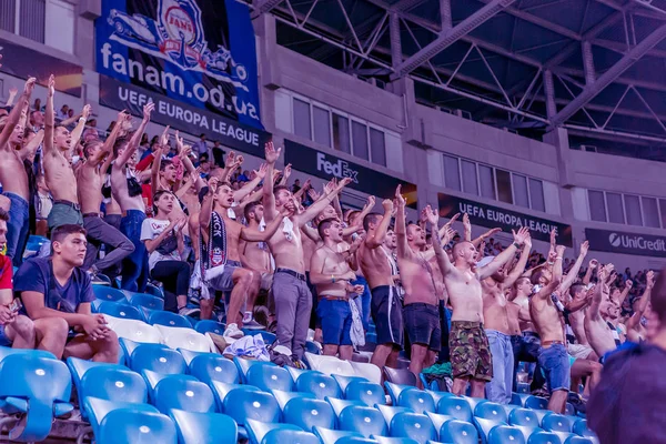 Odessa Ukraine September 2016 Active Fan — Stock Photo, Image