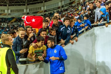 Odessa, Ukrayna - 15 Eylül 2016: Aktif fan