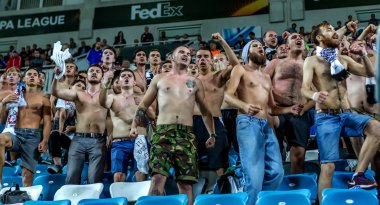 Odessa, Ukrayna - 15 Eylül 2016: Aktif fan