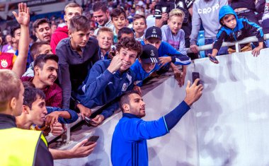 Odessa, Ukrayna - 15 Eylül 2016: Aktif fan