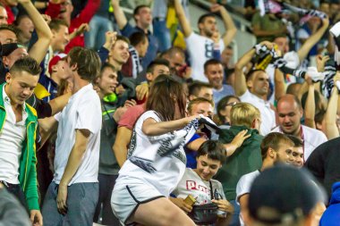 Odessa, Ukrayna - 15 Eylül 2016: Aktif fan